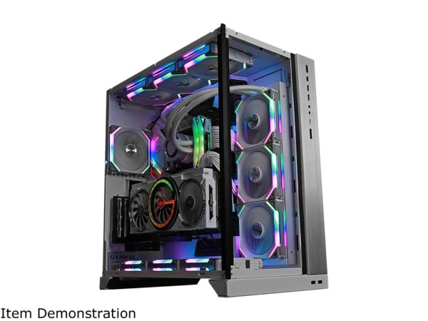 LIAN LI UNI FAN SL120 RGB WHITE 3X 3PACK 12CM/120MM FAN PACK WITH CONTROLLER | UF-SL120-3W | SL 120 | 3 in 1 | 3in1