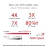 ASUS RT-AX86U AX5700 Wireless Dual-Band Gigabit Gaming Router, 2.5G Port, Gaming & Streaming, AiMesh Compatible, Free Lifetime Internet Security RT AX86U AX 86 U