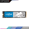 Crucial P2 500GB 3D NAND NVMe PCIe M.2 SSD Up to 2400MB/s - CT500P2SSD8