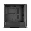 LIAN LI LANCOOL 216 X Black Steel NON-RGB / Tempered Glass ATX Mid Tower Computer Case, 2x 16 cm PWM Fans Included (Non RGB ) - LANCOOL 216X