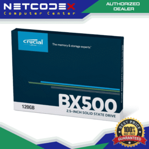 Crucial BX500 120GB 3D NAND SATA 2.5-Inch Internal SSD, up to 540MB/s - CT120BX500SSD1