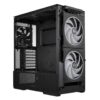 LIAN LI LANCOOL 216RX Black Steel / Tempered Glass ATX Mid Tower Computer Case, 2x 16 cm ARGB Fans Included - LANCOOL 216RX