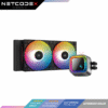 DeepCool LS520 A-RGB Premium Liquid AIO CPU Cooler 240mm for AMD AM4/AM5 Intel LGA 2066/2011/1700/1200/1151/1150/1155 - Black - 5-Year Warranty (R-LS520-BKAMNT-G-1)