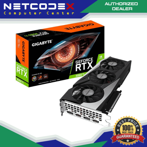 GIGABYTE GeForce RTX 3060 Ti DirectX 12 GV-N306TGAMING OC-8GD 8GB 256-Bit GDDR6 PCI Express 4.0 x16 3060ti GAMING OC ATX Video Card