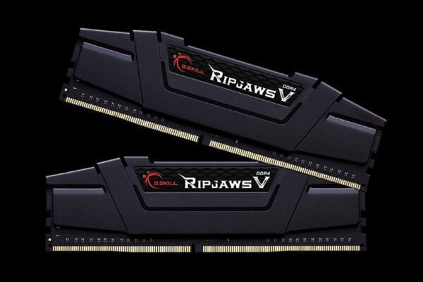 G.Skill RipJaws V Series 16GB (2 x 8GB) 288-Pin SDRAM PC4-28800 DDR4 3600 CL18-22-22-42 1.35V Dual Channel Desktop Memory Model F4-3600C18D-16GVK