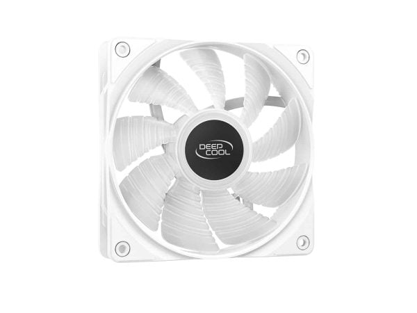 Deepcool GAMMAXX 400 XT RGB CPU Air Cooler - White - Intel LGA1700/1200/1151/1150/1155, AMD AM4, 6 Color Static Rainbow LEDs, DP-MCH4-GMX400-XT-WH