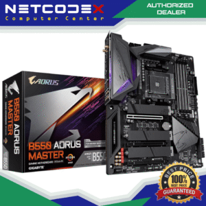 GIGABYTE B550 AORUS MASTER AM4 AMD B550 ATX Motherboard with Triple M.2, SATA 6Gb/s, USB 3.2 Gen 2, WIFI 6, 2.5 GbE LAN, PCIe 4.0