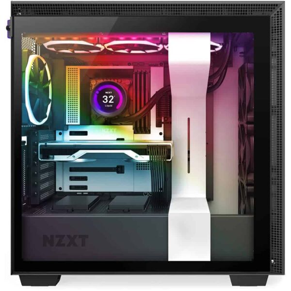 9854569d3592b8c6260243ad146a069c.jpg NZXT Kraken Z73 RGB 360mm Black **LGA 1700 bracket included** - RL-KRZ73-R1 - AIO RGB CPU Liquid Cooler - Customizable LCD Display - Improved Pump - Powered by CAM V4 - RGB Connector - AER RGB 2 120mm Radiator Fans (3 Included) LGA1700 Support