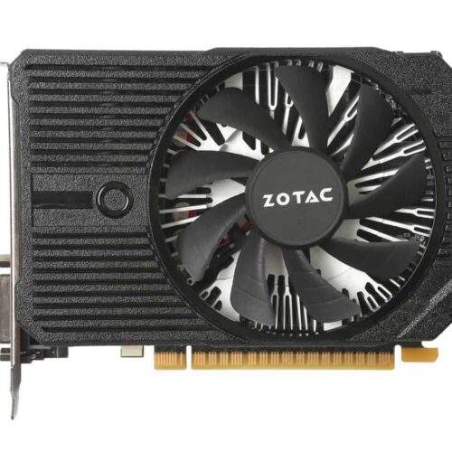 ZOTAC GeForce GTX 1050 DirectX 12 ZT-P10500A-10L 2GB 128-Bit GDDR5 PCI Express 3.0 HDCP Ready Mini Video Card