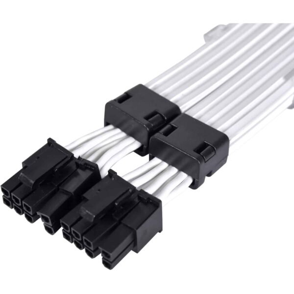 LIAN LI Strimer Plus V2 8 Pin (PW8-PV2) **New for 2022** - Addressable RGB VGA Power Cable-(No Controller Included ) - for Dual 8 PIN GPU Connector