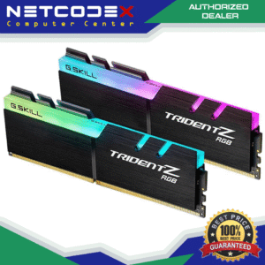 G.Skill Trident Z RGB Series 32GB (2 x 16GB) 288-Pin SDRAM PC4-28800 DDR4 3600 CL18-22-22-42 1.35V Dual Channel Desktop Memory Model F4-3600C18D-32GTZR