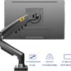 **ORIGINAL** NB North Bayou F80 Monitor Desk Mount Stand Full Motion Swivel Monitor Arm with Gas Spring for 17-30'' Monitors (Within 4.4lbs to 19.8lbs) Computer Monitor Stand