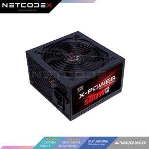 Xigmatek X-Power 500w 120mm Fan, 80 Plus White True Rated Backed By Xigmatek's  more than a decade of engineering innovation and experience (EN42630)