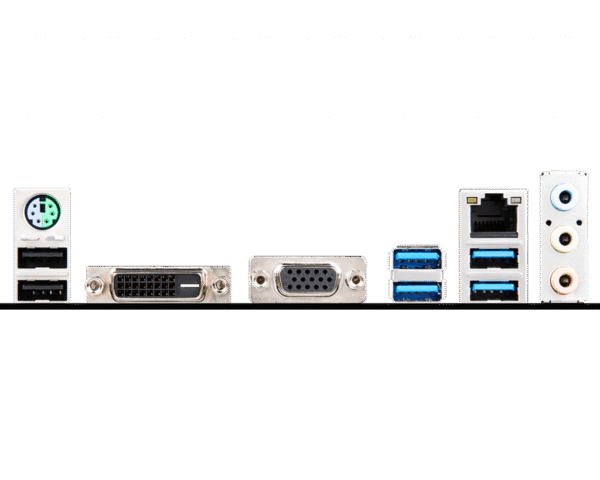 MSI A320M PRO-E Motherboard mATX, AM4, DDR4, LAN, USB 3.1 Gen1, DVI-D,16M BIOS ROM, AMD RYZEN 1st and 2nd Gen