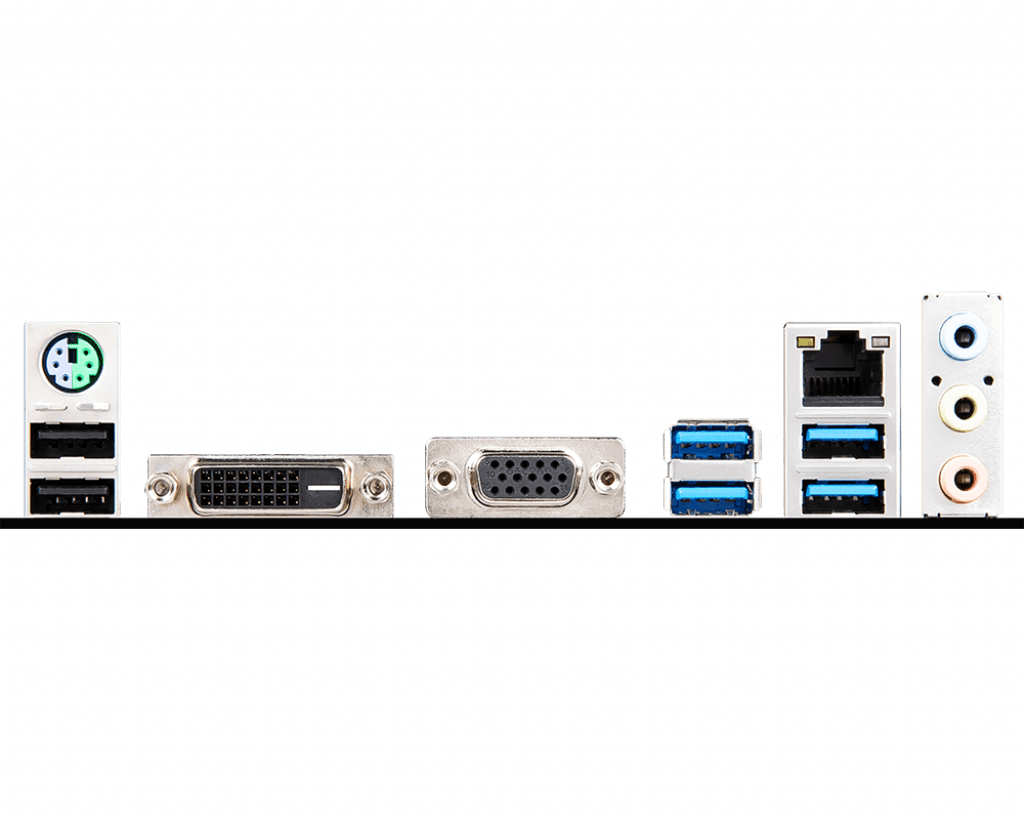 MSI A320M PRO-E Motherboard mATX, AM4, DDR4, LAN, USB