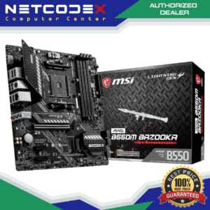 MSI MAG B550M BAZOOKA AM4 AMD B550 SATA 6Gb/s Micro ATX AMD Motherboard