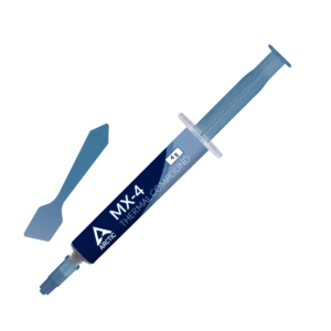 MX4_4g_with_Spatula_G00_2023 Arctic MX-4 4g Thermal Compound Paste with Spatula for All CPU Coolers with Extremely high thermal Conductivity Low Thermal Resistance Long Durability Metal-Free Non-Conductive Non-capacitive