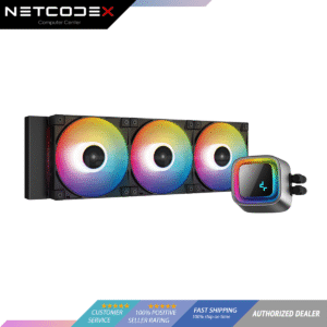 a04a35cb574b6a8dfa3ce551799018e7.png DeepCool LS720 A-RGB Premium Liquid AIO CPU Cooler 360mm for AMD AM4/AM5 Intel LGA 2066/2011/1700/1200/1151/1150/1155 - Black - 5-Year Warranty (R-LS720-BKAMNT-G-1)