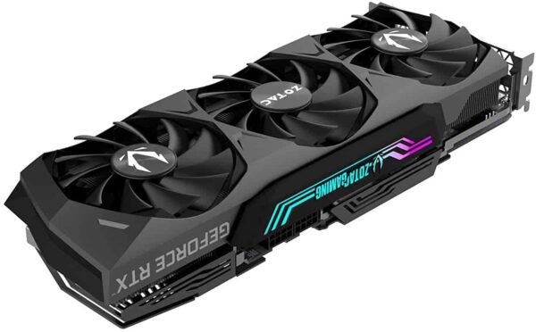 ZOTAC GAMING GeForce RTX 3080 Trinity OC NON-LHR 10GB GDDR6X 320-bit 19 Gbps PCIE 4.0 Gaming Graphics Card, IceStorm 2.0 Advanced Cooling, SPECTRA 2.0 RGB Lighting, NON LHR, ZT-A30800J-10P