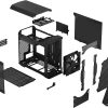 Fractal Design Torrent Nano Black Computer Case TG Tempered Glass Dark Tint - FD-C-TOR1N-01
