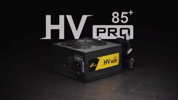 FSP HV Pro 650W PSU 85+ Power Supply Unit FSP650-51AAC **2022 New Upgraded 85 Plus Version, 88% efficiency **