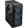 ASUS TUF Gaming GT301 Mid-Tower Compact Case for ATX Motherboards with Honeycomb Front Panel, 120mm Aura Addressable RBG Fans, Headphone Hanger, and 360mm Radiator Support, 2 x USB 3.2