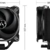 a8219049b2b452605b6bb6b0a6940997.jpg ARCTIC Freezer 34 eSports DUO Edition - Tower CPU Cooler with Push-Pull Configuration I Silent 3-Phase-Motor and wide range of regulation 200 to 2100 RPM - Includes 2 low noise PWM 120 mm Fans