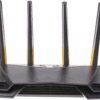 ASUS TUF Gaming AX3000 Dual Band WiFi 6 Gaming Router with dedicated Gaming port, AiMesh for mesh WiFi and AiProtection Pro network security