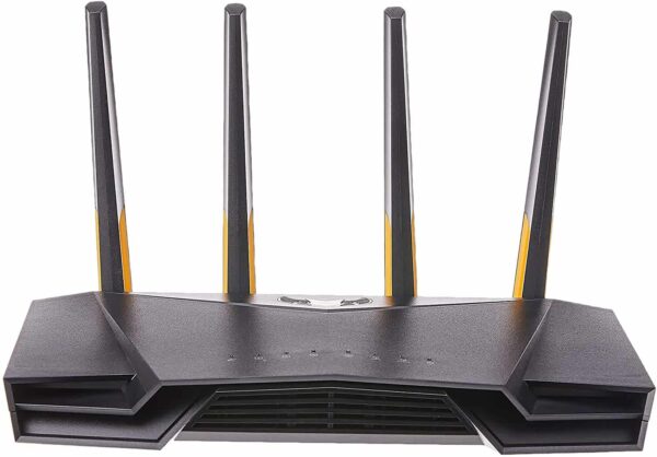 ASUS TUF Gaming AX3000 Dual Band WiFi 6 Gaming Router with dedicated Gaming port, AiMesh for mesh WiFi and AiProtection Pro network security