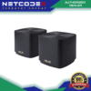 ASUS ZenWiFi AX Mini Mesh WiFi 6 System 2-PACK, Black (AX1800 XD4 2PK) - Whole Home Coverage up to 4800 sq.ft & 5+ rooms, AiMesh, Included Lifetime Internet Security, Easy Setup, Parental Control