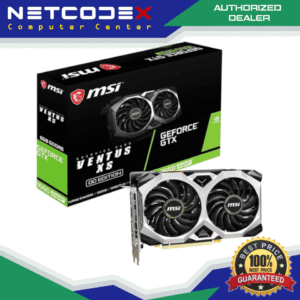 MSI Gaming GeForce GTX 1660 Super 192-bit HDMI/DP 6GB GDRR6 HDCP Support DirectX 12 Dual Fan VR Ready OC Graphics Card (GTX 1660 Super VENTUS XS OC)