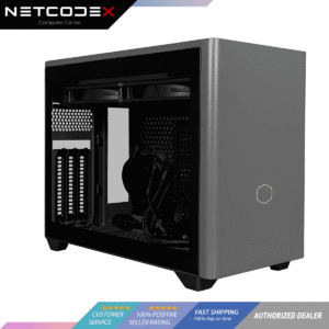 Cooler Master NR200P MAX SFF Small Form Factor Mini-ITX Case (Grey) with Custom 280mm AIO **LGA 1700 support** , 850W SFX Gold PSU, Triple-Slot GPU, Premium PCIe Gen4 Riser, Tempered Glass or Vented Panel Option -- NR200P-MCNN85-SL0