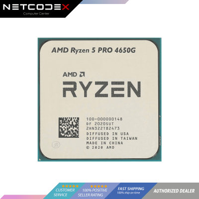 AMD Ryzen 5 PRO 4650G Processor 7nm 3.7Ghz 6 cores 12 Threads Processor only (Tray Type / MPK) w/ Heatsink and Fan
