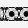 Aerocool Mirage 12 Pro ARGB 120mm Triple Fan Kit with RGB Hub 3pack 3 in 1 Fan Hub and Controller Included