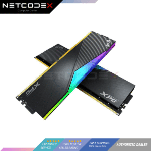 XPG LANCER RGB 32GB (2 x 16GB) DDR5 6000 (PC5 48000) 288-Pin CL40-40-40 UDIMM Intel XMP 3.0 Desktop Memory Model AX5U6000C4016G-DCLARBK-BOX