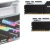 G.Skill Trident Z RGB Series 32GB (2 x 16GB) 288-Pin SDRAM PC4-28800 DDR4 3600 CL18-22-22-42 1.35V Dual Channel Desktop Memory Model F4-3600C18D-32GTZR