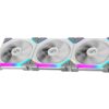 LIAN LI UNI FAN SL120 RGB WHITE 3X 3PACK 12CM/120MM FAN PACK WITH CONTROLLER | UF-SL120-3W | SL 120 | 3 in 1 | 3in1