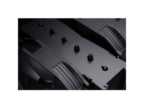 Noctua NH-D15 chromax.black, **NEW LGA 1700 support** 140mm dual-tower CPU cooler (Black) for Intel and AMD NH D15 Chromax Black - NH-D15 CH.BK