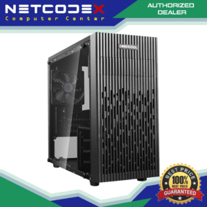 DEEPCOOL MATREXX 30 Mini-Tower, M-ATX/Mini-ITX, mATX, Tempered Glass Panel Larger Area of Air-Intake