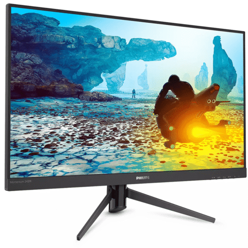 Philips 242M8/71 IPS 24" 144Hz Momentum LCD Gaming Monitor Full HD 1ms AMD Freesync HDMI Display Port 242M8 - Black