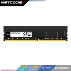 Lexar 8GB 2666Mhz CL 19 (19-19-19-43) DDR4 2666 UDIMM Desktop Memory -- LD4AU008G-H2666G