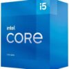 Intel Core i5-11600K Desktop Processor 6 Cores up to 4.9 GHz Unlocked LGA1200 (Intel® 500 Series & Select 400 Series Chipset) 125W i5 11600K