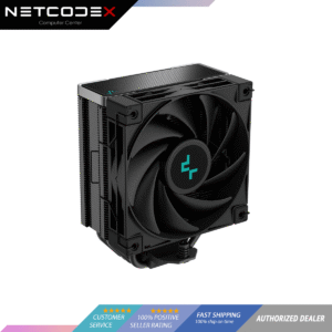 c0978c15fad5411dccad694d2fde3303.png DeepCool AK400 ZERO DARK CPU Air Cooler 220w TDP ALL-Black Heatsink 4 Copper Heat Pipes CPU Cooler 120mm Fan 1650RPM PWM 59.46CFM for Intel LGA 1700/1200/1151/1150/1155 AMD AM5/AM4 - R-AK400-BKNNMN-G-2
