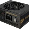 FSP Dagger Pro 850W Mini ITX Solution/SFX 12V / Micro ATX 80 Plus Gold Certified Full Modular VR / 4K Ready Gaming Power Supply (SDA2-850)