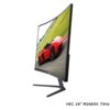 HKC M24A9X 24" CURVED 1920X1080 75HZ BORDERLESS GAMING MONITOR HDMI VGA