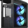 Fractal Design Torrent Compact RGB Black Computer Case TG Tempered Glass Light Tint - ‎FD-C-TOR1C-02