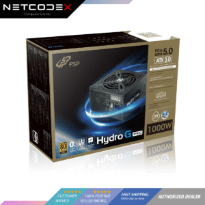 Hydro G PRO ATX3.0 PCIe5.0 1000W Gen5 Fully Modular 80+ Gold Power Supply with ATX 12V CPU power connector for RTX 40 series cards (RTX 4090 4080)