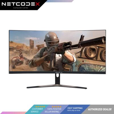 ViewPlus MM-30CQ 30″ VA 200hz 21:9 1ms Curved Ultrawide Gaming Monitor 2560×1080 DP HDMI w/ RGB 1800R Curvature Edge LED Backlight, 30 Inches Gaming Monitor, Gsync Compatible, AMD Freesync