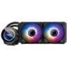 Darkflash Twister DXV2 240 Liquid CPU Cooler Black DX-240 V2 Supports Intel LGA 1700 / LGA 20xx(v3) / 1200 / 115x / AMD AM4 / AM3(+) / AM2(+) / FM2(+) **New 2022 Release** DX 240 V2 Black