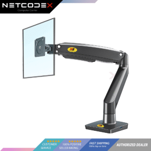 **ORIGINAL** NB North Bayou F100A Monitor Arm Desk Mount with USB Hub Ultra Wide Full Motion Swivel Long Arm with Gas Spring for 22''-35''Monitors from 6.6 to 26.4lbs Height Adjustable Monitor Mount Stand